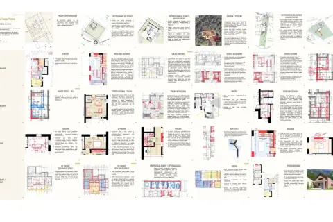 Analiza projektu domu w kostrzewach 10: plany pomieszczeń, usytuowanie na działce, propozycje zmian.